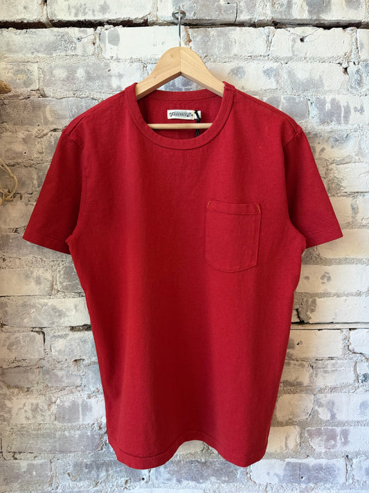 13 Ounce Pocket T-Shirt - Red - DUNE + SALT