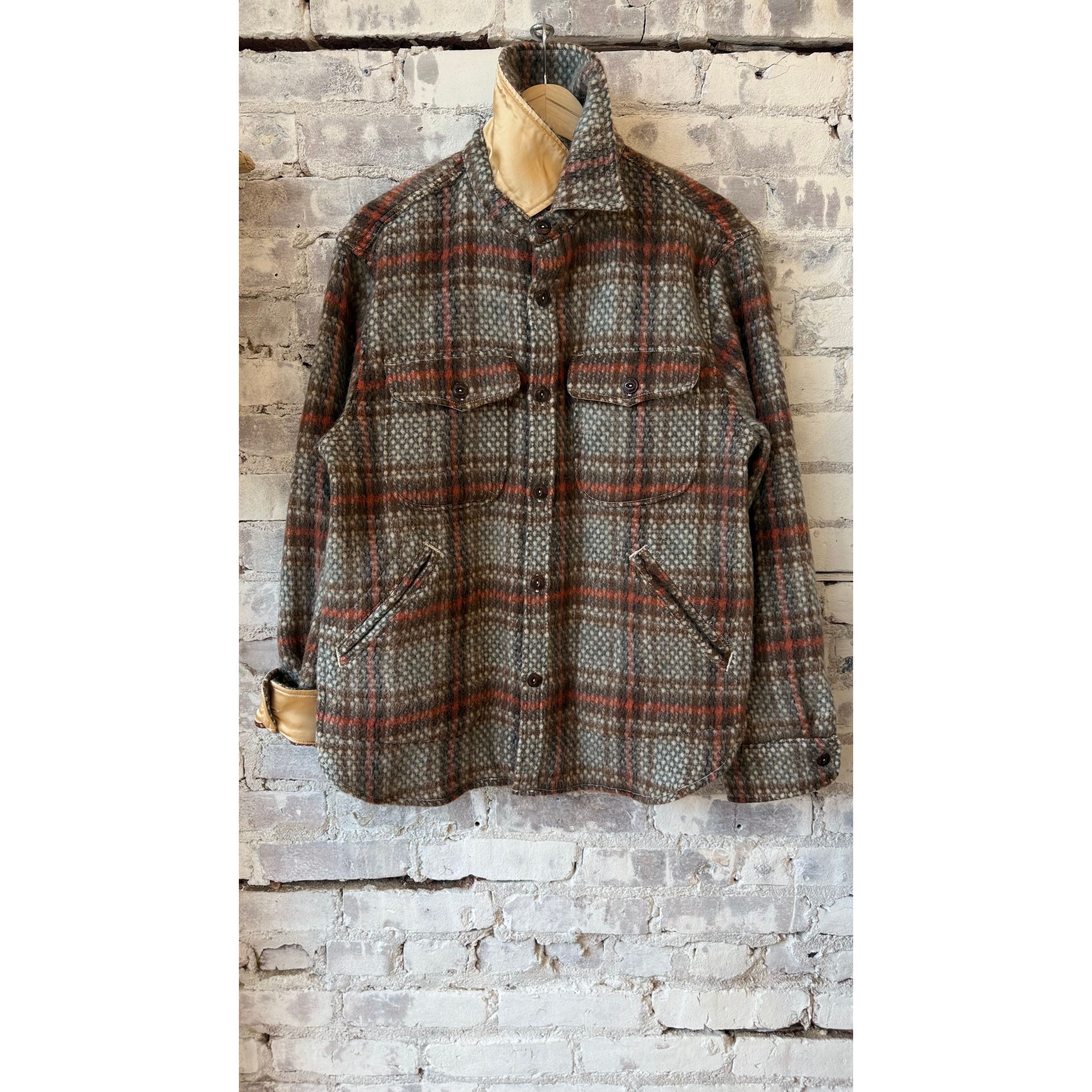 Mendon Wool Shirt Jacket - Hexagon Dobby Plaid | DUNE + SALT