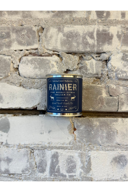 Rainier National Park Candle