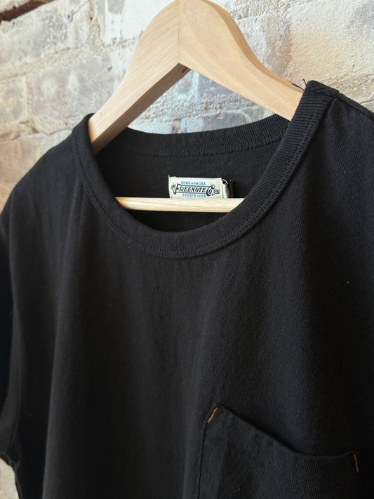 13 Ounce Pocket Tee - Black - DUNE + SALT