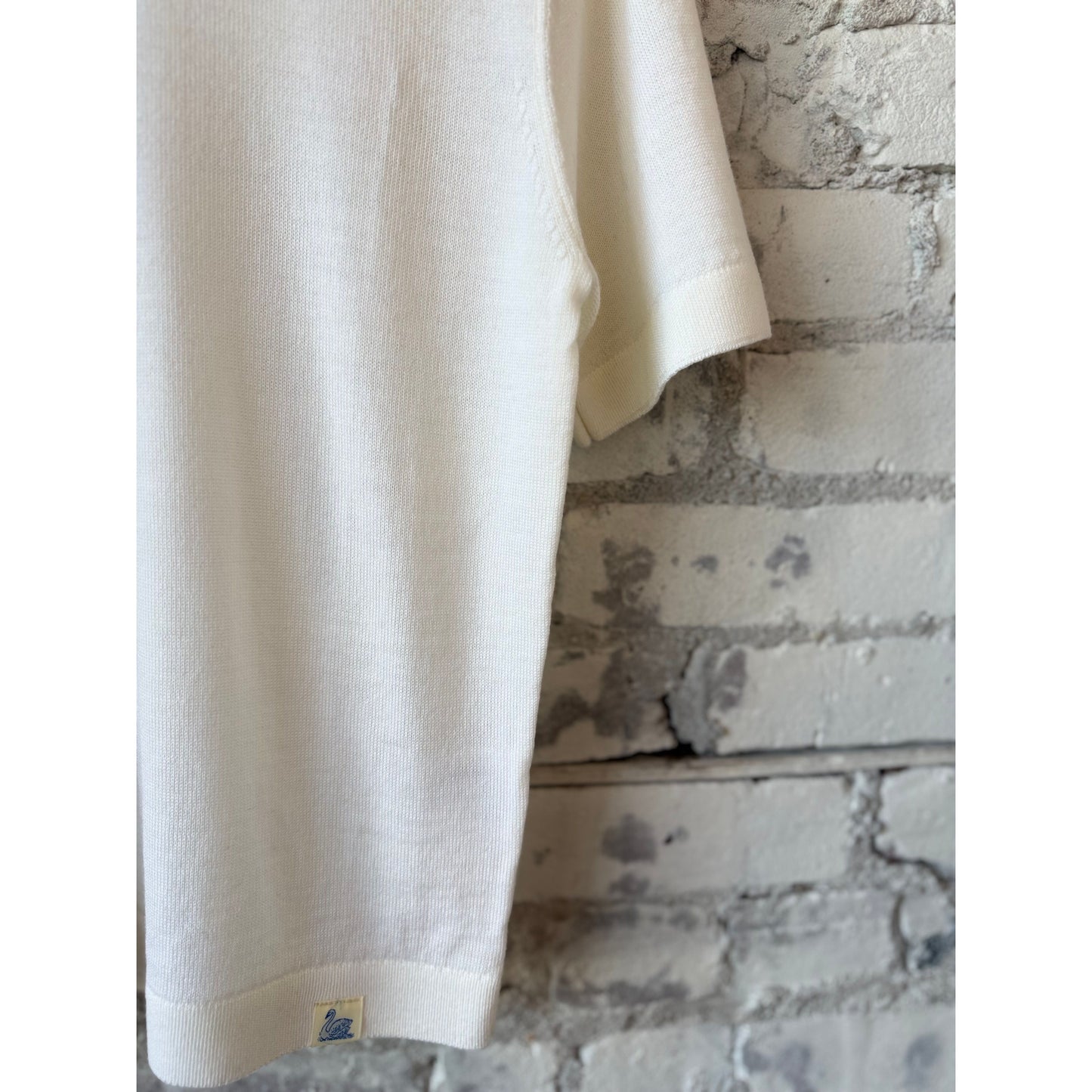 Refined Merino Wool Short Sleeve Women's T-Shirt - Nature - DUNE + SALT