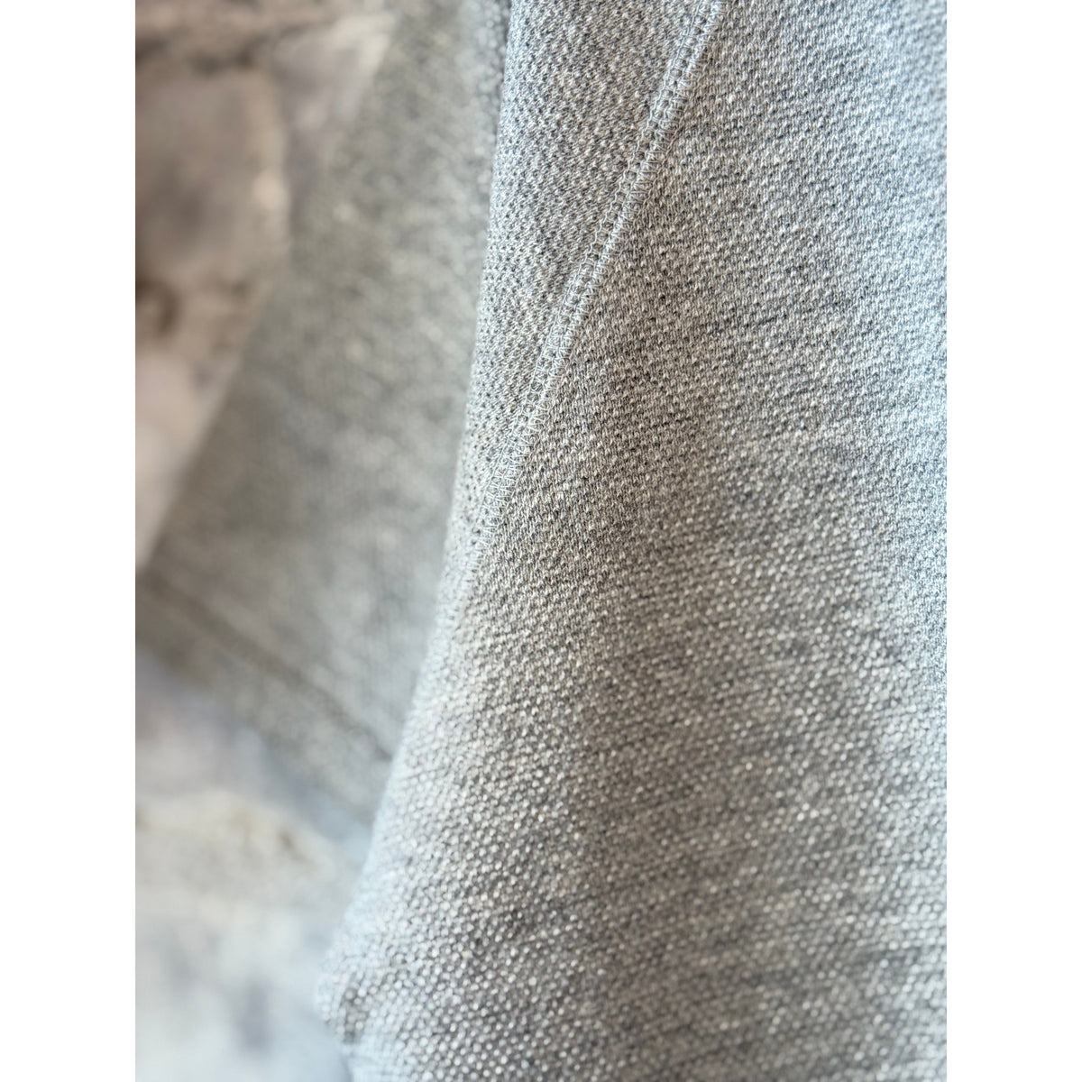 Kepani Raffy Pique Knit Polo Shirt - Lt Gray Dark Gray