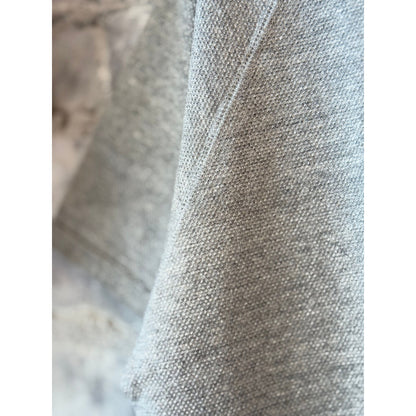 Kepani Raffy Pique Knit Polo Shirt - Lt Gray Dark Gray