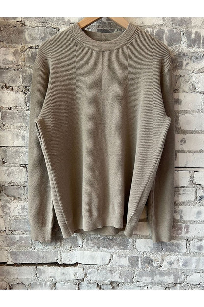 Danny Lightweight Sweater - Fog - DUNE + SALT
