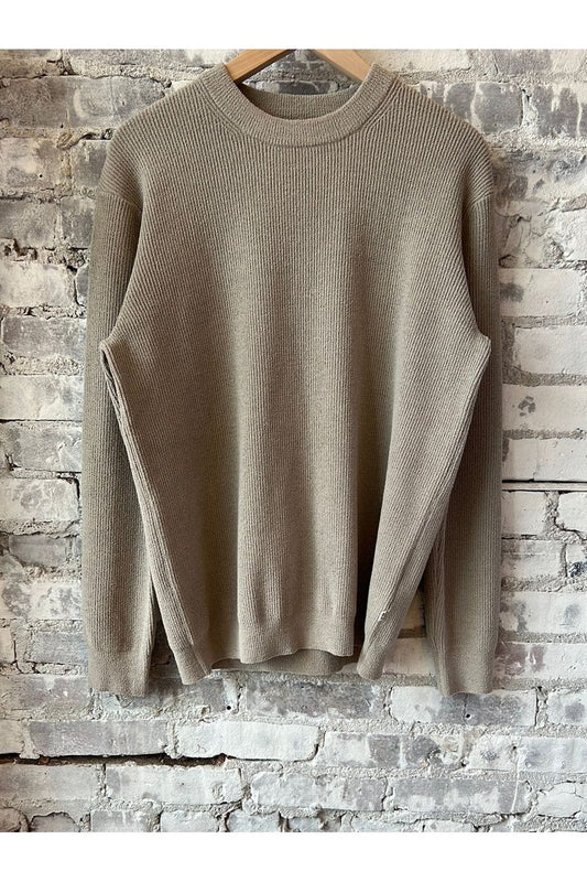 Danny Lightweight Sweater - Fog - DUNE + SALT