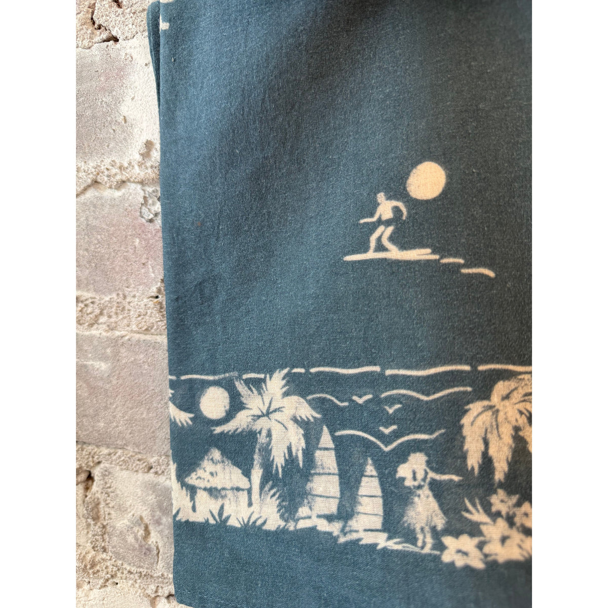 Hartford Women's Bandana Surfer Woven Scarf - Denim Dark Slate Gray