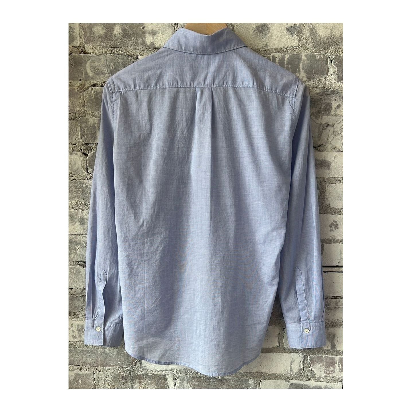 Coraz End-on-End Cotton Voile Shirt - Blue - DUNE + SALT