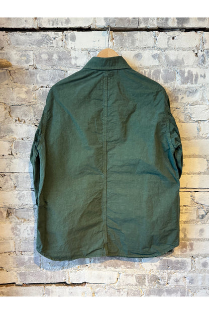High Density CO/HEMP Shirt Jacket - Olive - DUNE + SALT