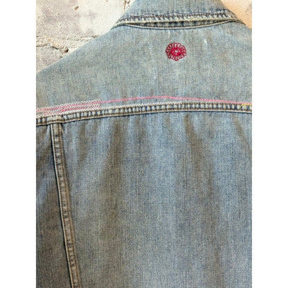 MONOSTERO The Caravan Trucker - Light Wash Light Slate Gray
