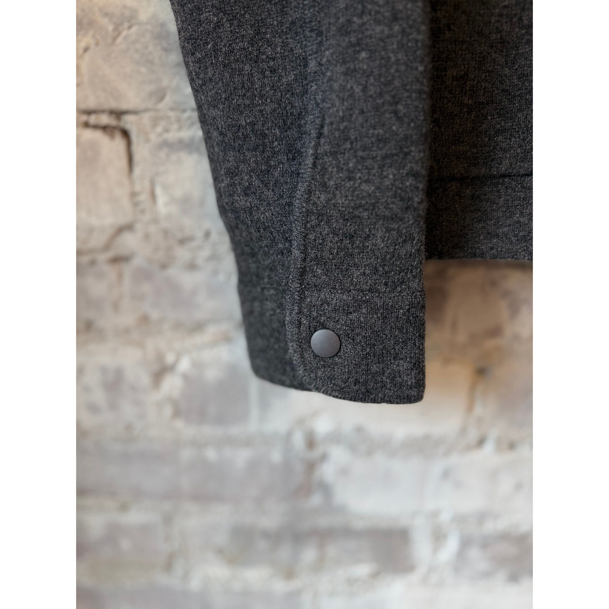 Aspesi Wool/Cashmere Knit Jacket - Charcoal Dark Slate Gray