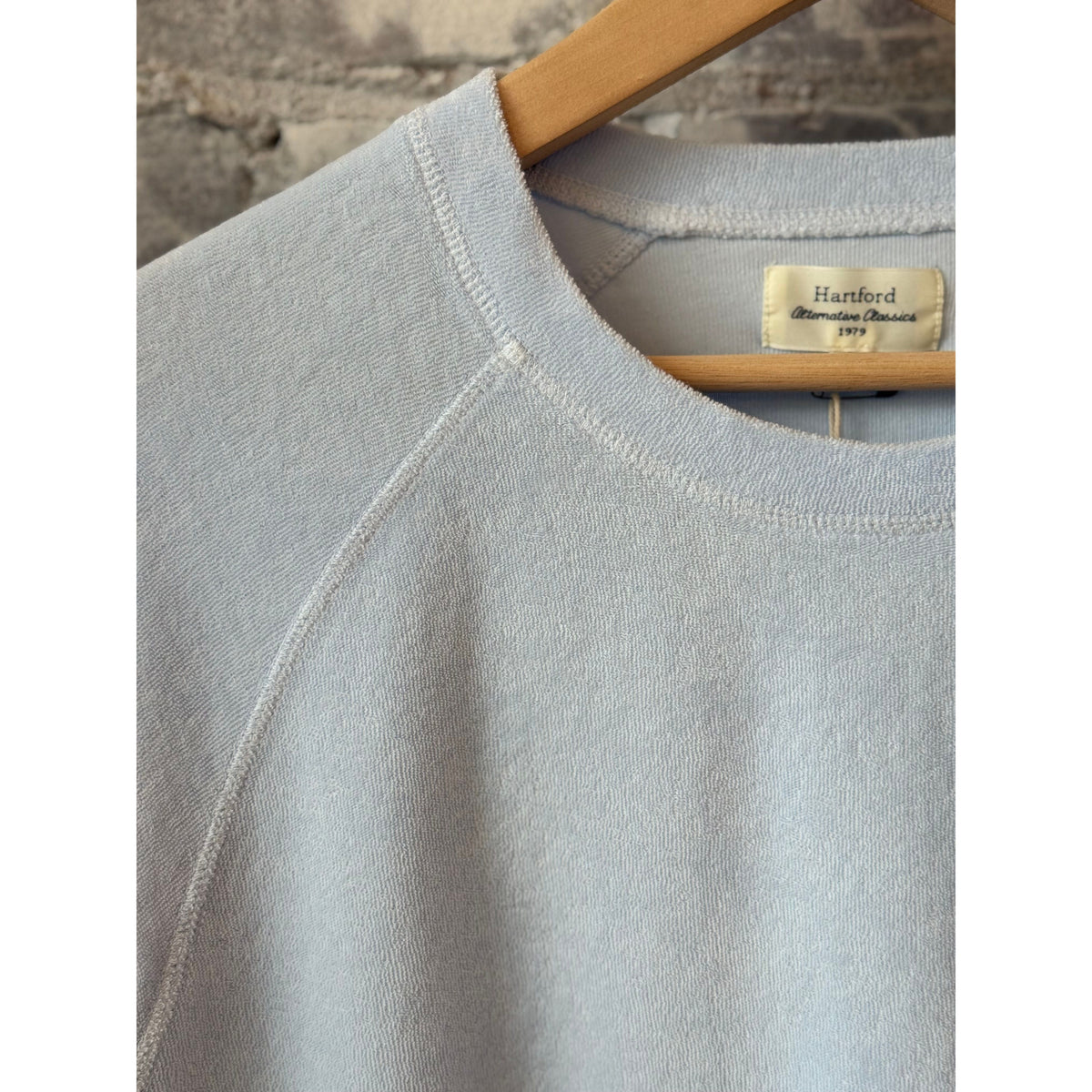 Hartford Women's Tahiry Knit Sweatshirt - Sky Dark Gray