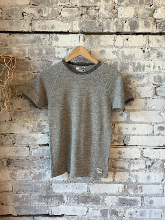 Kepani Raffy Crew Neck SS Sweatshirt - Lt Gray Slate Gray