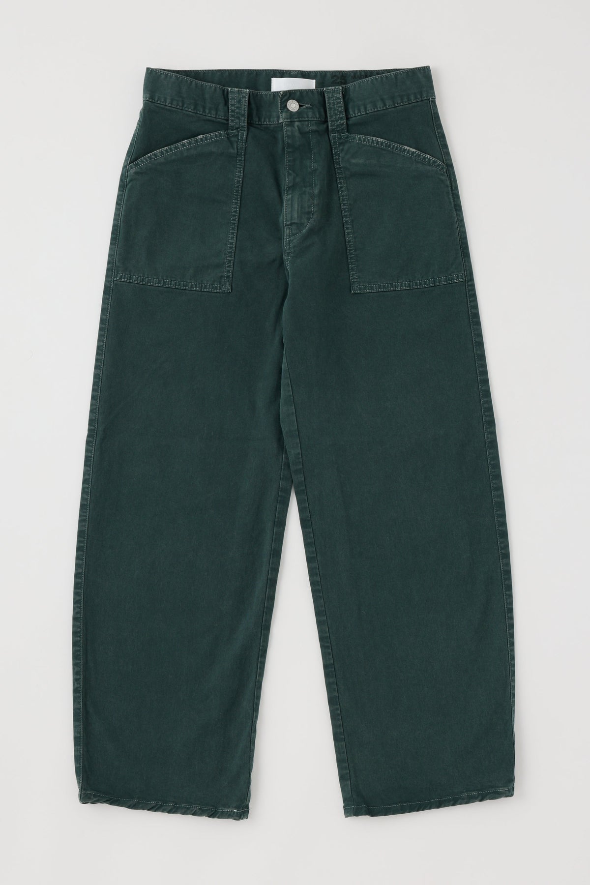 Moussy Pomonok Gusset Cargo - Dark Green Dark Slate Gray