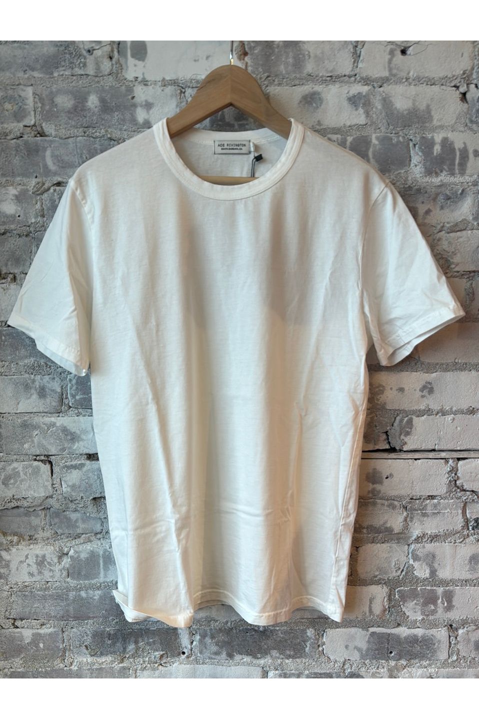 Supima SS Crewneck Tee - Chalk - DUNE + SALT