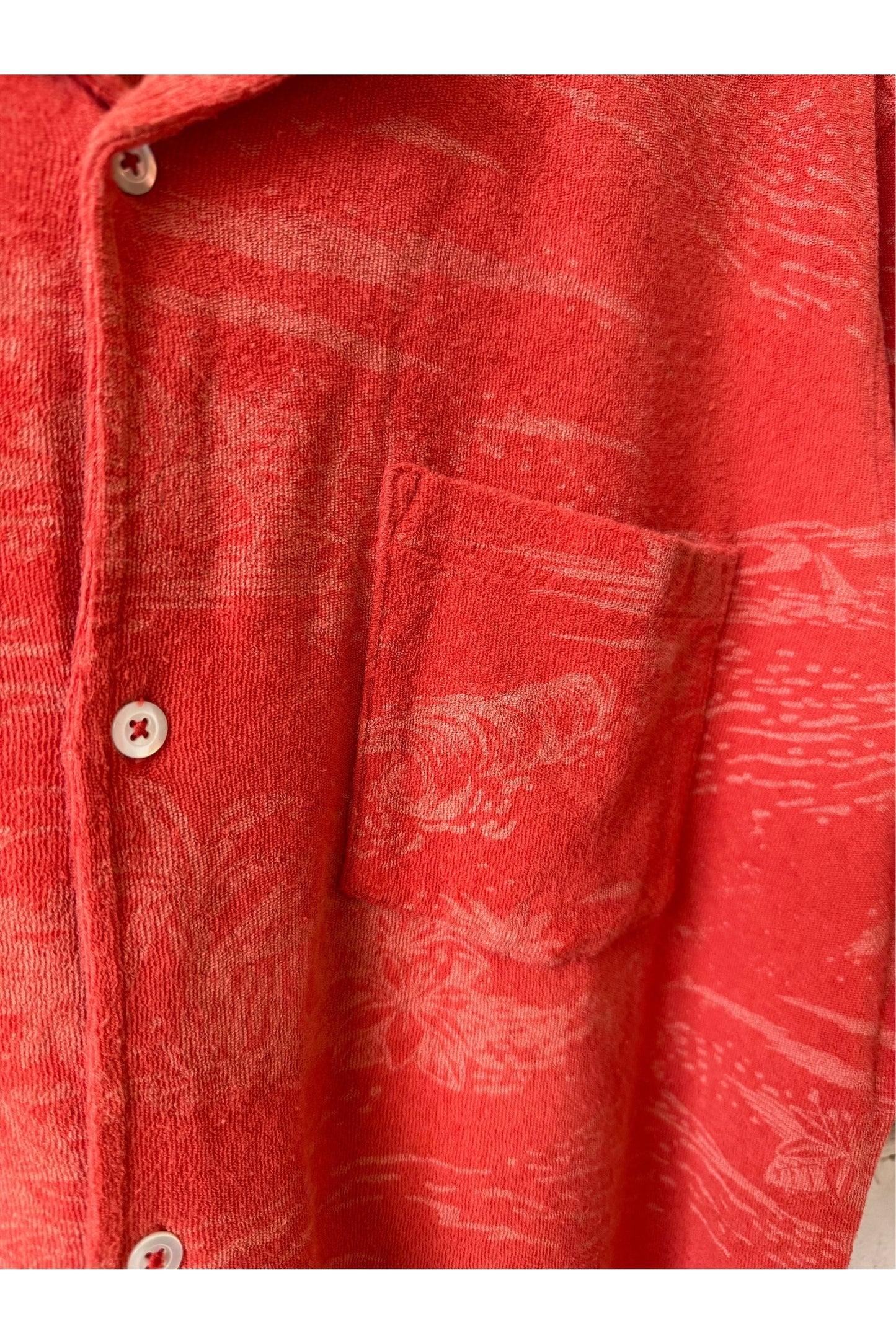 Bouclette Knit Polo - Terracotta - DUNE + SALT