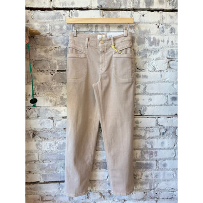 Mira-X Comfort Stretch Straight Jean - Clay Beige - DUNE + SALT