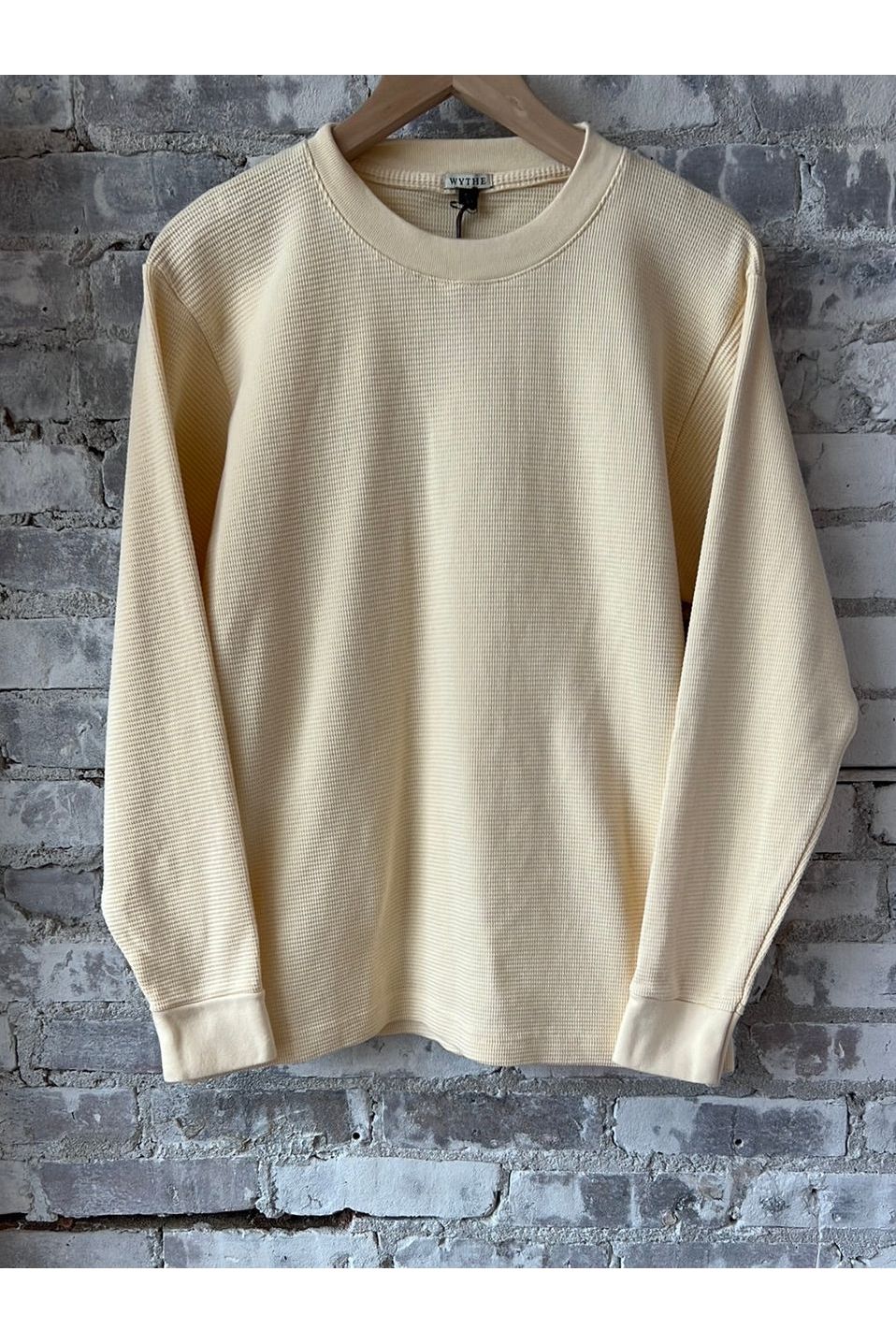 Cotton Longsleeve Thermal - Cream - DUNE + SALT