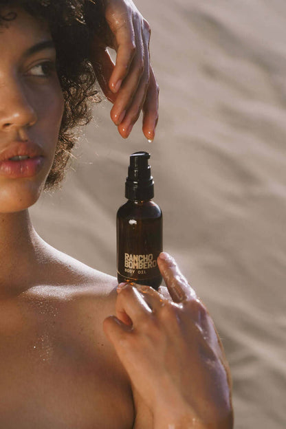 Rancho Bombero Rancho Bombero - Total Body Oil 2 oz. Rosy Brown