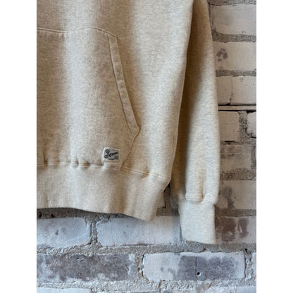 Men's Manchester 2 Pullover Hoodie by Kepani in oatmeal, soft fabric with a casual fit and hood, front pocket and logo detail.