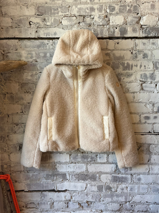 Save The Duck Hikari Hooded Jacket - Shore Beige Gray