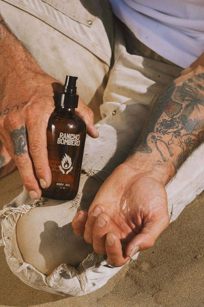 Rancho Bombero Rancho Bombero - Total Body Oil 8 oz. Dark Olive Green