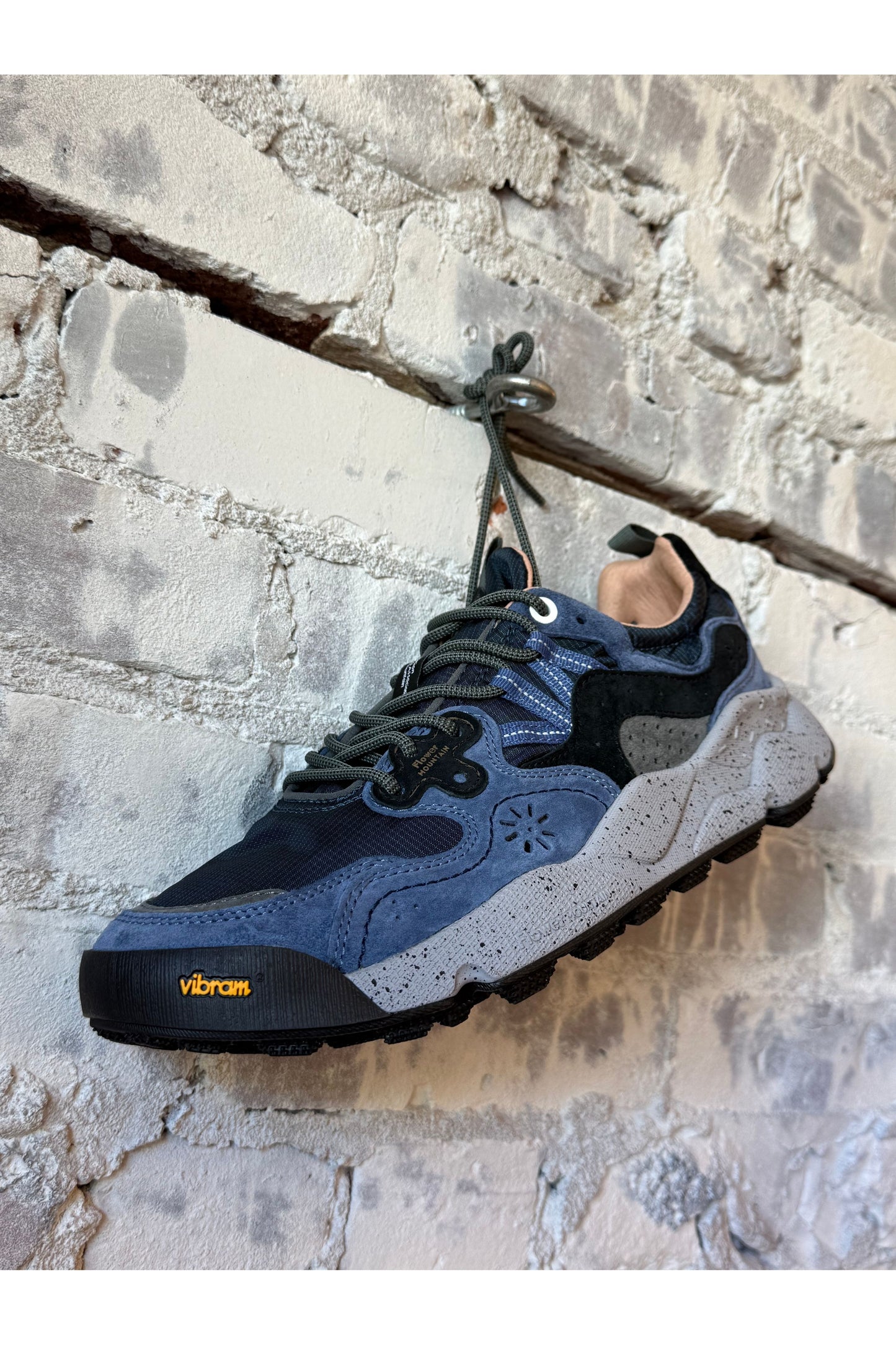Yamano 3 Uni Suede Performance Sneaker - Blue/Black/Cement - DUNE + SALT