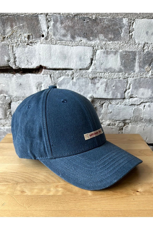Waxed Cotton Cap - Faded Navy - DUNE + SALT