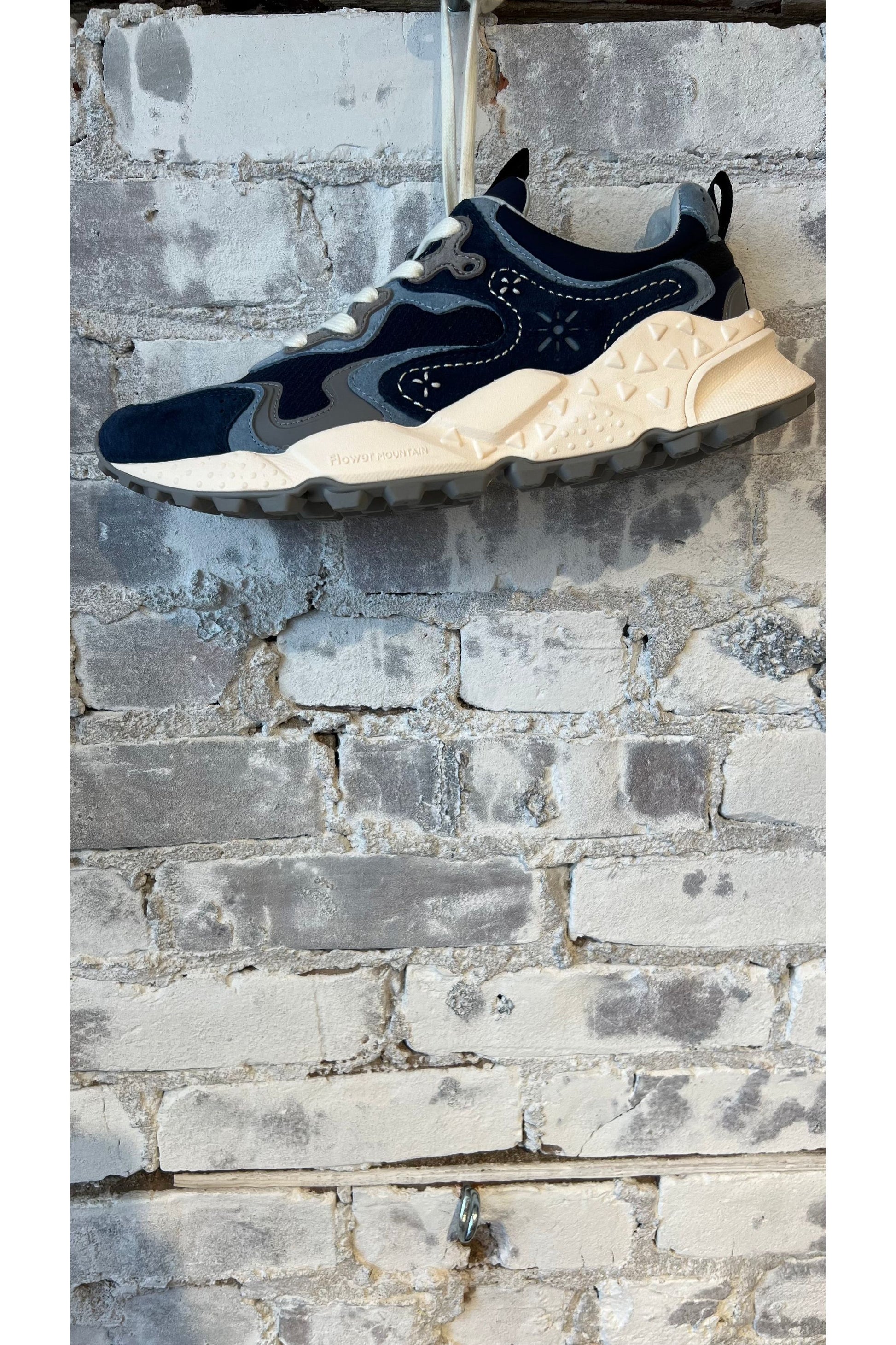 Rulis Suede Sneaker - Navy/Multi - DUNE + SALT