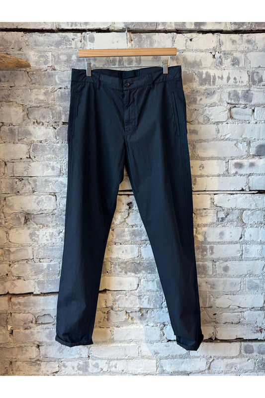Cotton Poplin Chino - Navy - DUNE + SALT