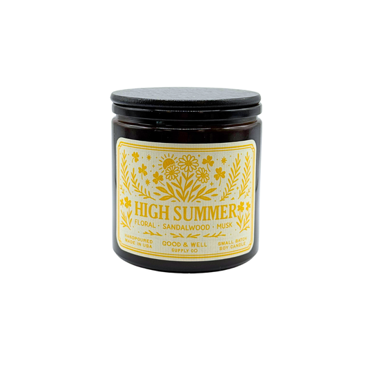 High Summer Soy Candle / Folk & Flame Summer