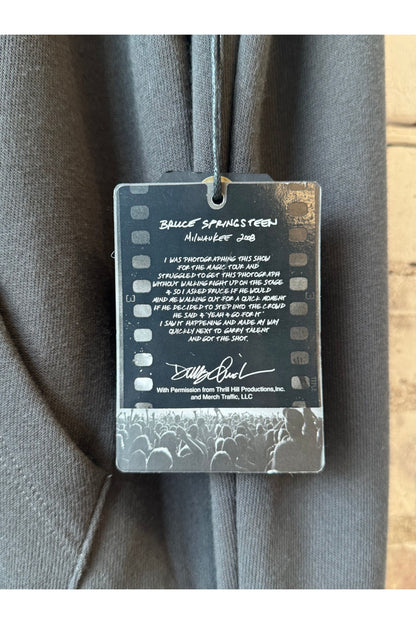 "Bruce Crowd" Pullover Hood - Faded Black - DUNE + SALT