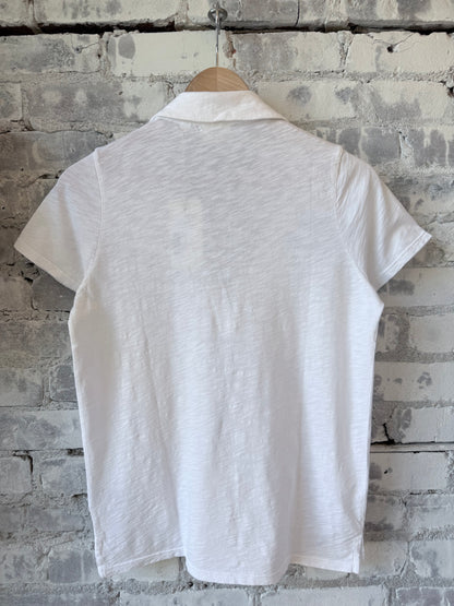 Hartford Women's Tunage Knit T-Shirt - White Gray
