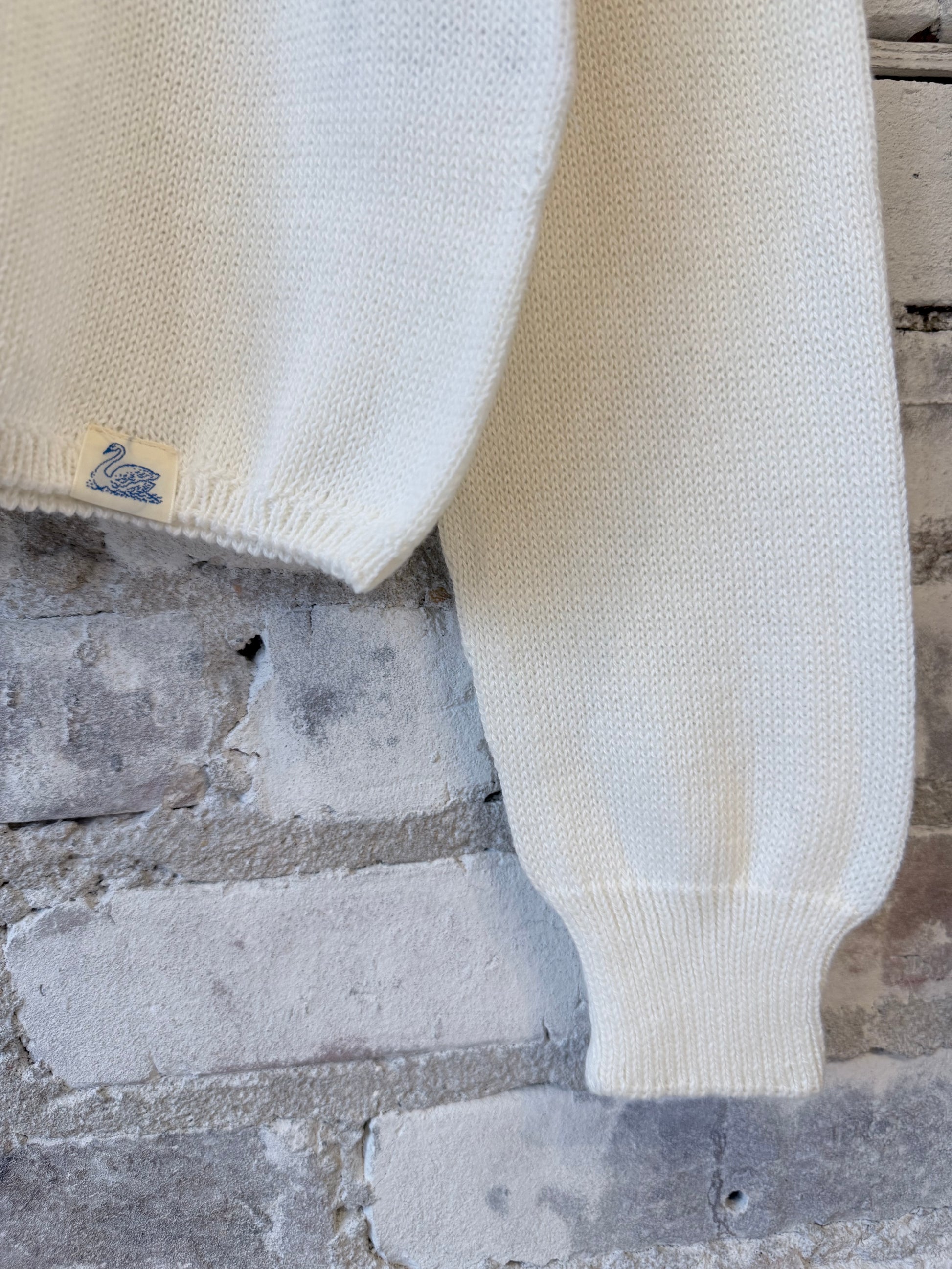Lightweight Cotton-Cashmere Raglan Sweater - Nature - DUNE + SALT