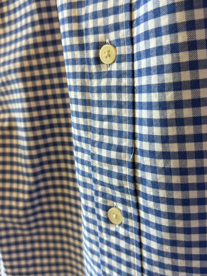 Colby Regular Fit Oxford Shirt - Cobolt Check