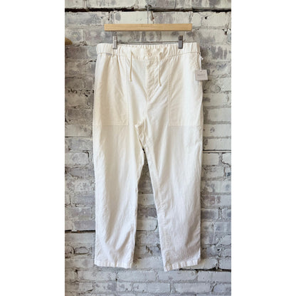 Lico Workwear Pant - White - DUNE + SALT