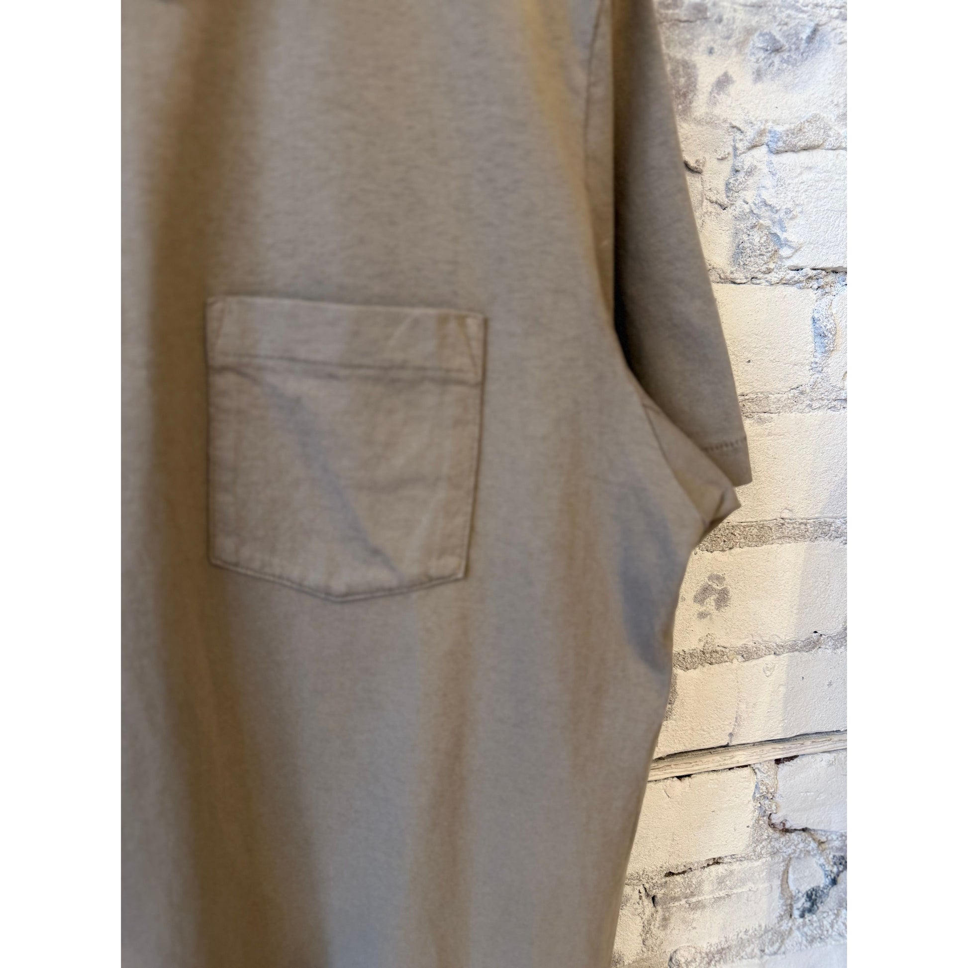 Classic Cotton Jersey Short Sleeve Polo Shirt - Faded Grain - DUNE + SALT
