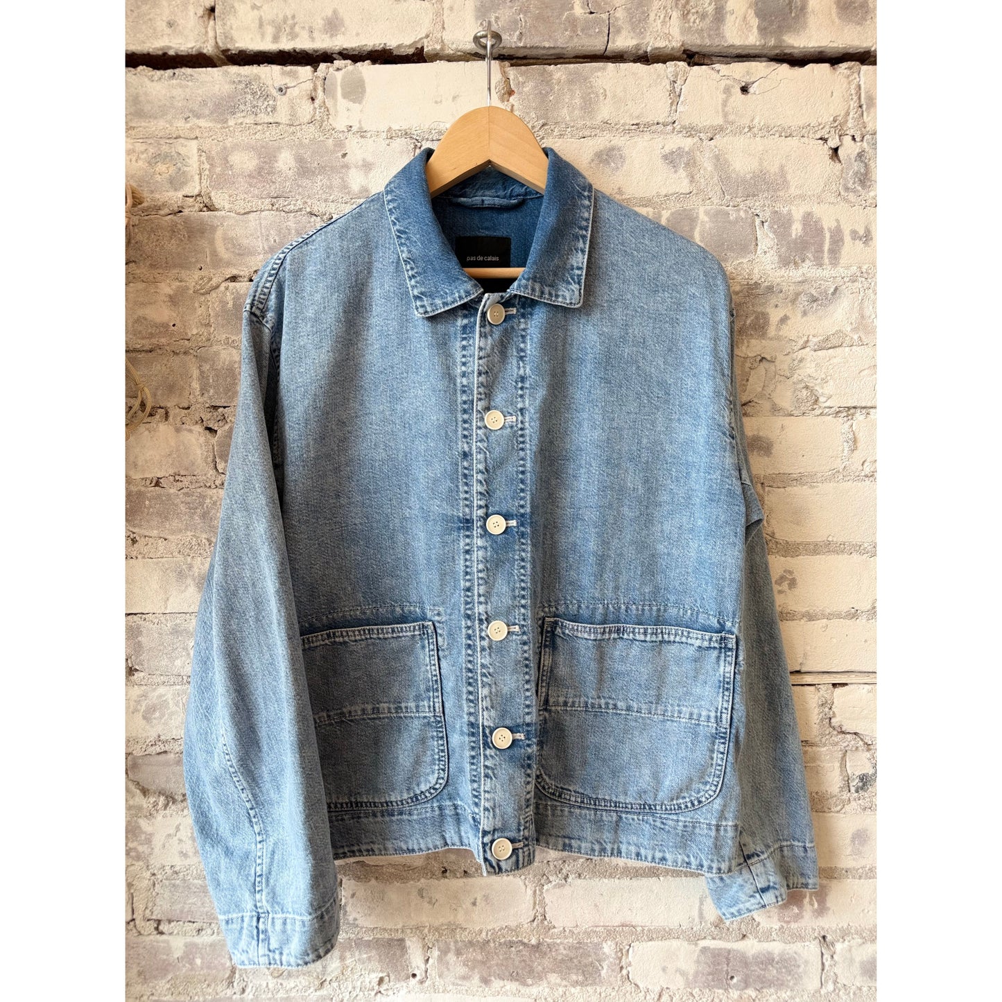 8oz Natural Denim Jacket - DUNE + SALT