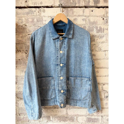 8oz Natural Denim Jacket - DUNE + SALT