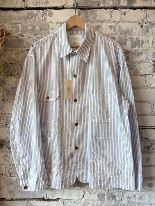 H-Unit Stripe Shirtalls - Blue Dark Gray