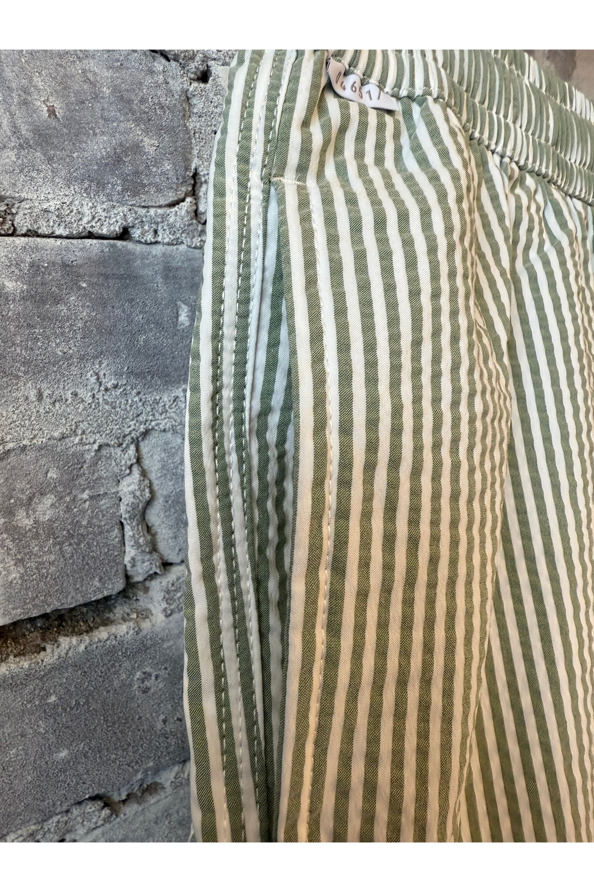 Seersucker Swim Short - Jungle Green - DUNE + SALT