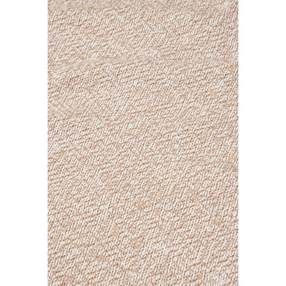 Men's Raw Edged Knit in Rock Beige by Closed Men's, showcasing the textured knit fabric and raw hem details.