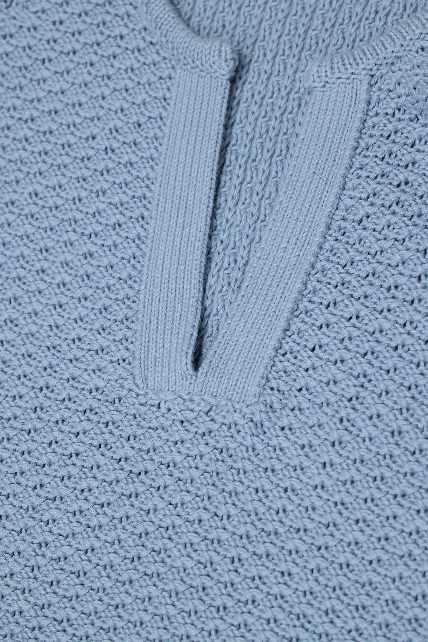 Closed Women's Textured Cotton Knit – Dove Blue Light Slate Gray