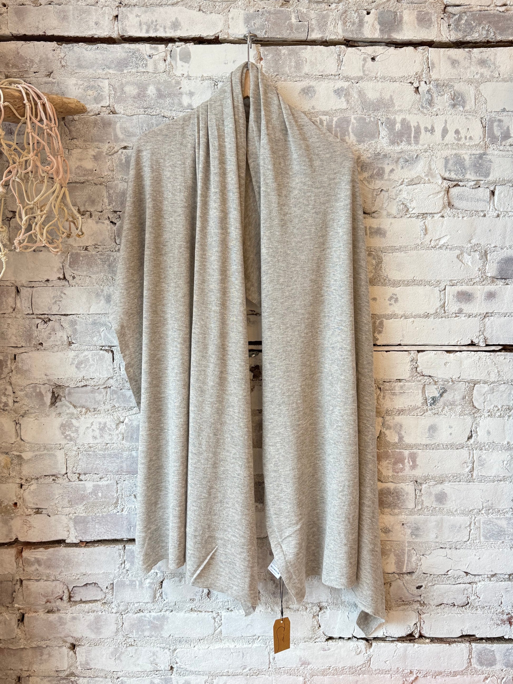 Washable Cashmere Shawl - Brume Chine - DUNE + SALT