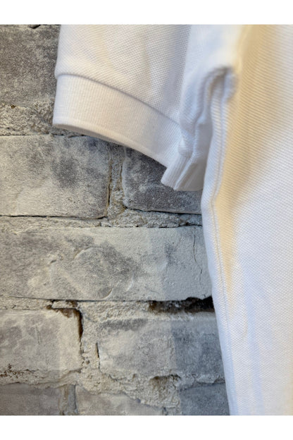 Piqué Johnny Polo - White - DUNE + SALT