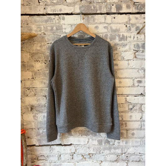 Surfside Supply Butch Cashmist Crewneck - Charcoal Heather Dim Gray