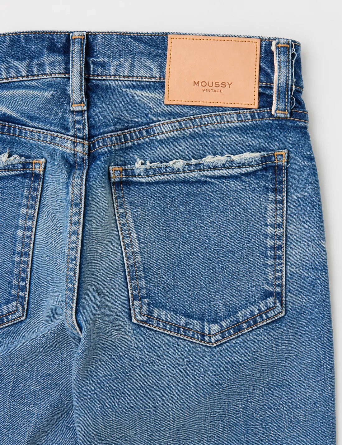 Moussy Halsey Skinny Jean - Light Blue Dark Slate Blue
