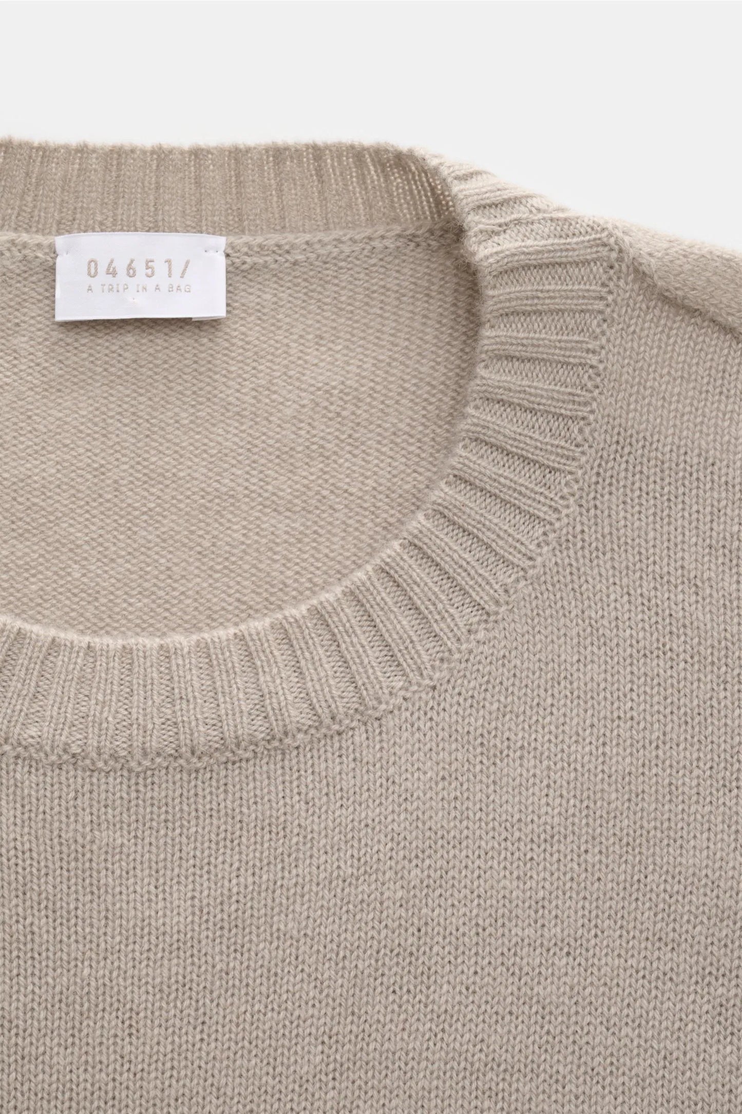 Extreme Cashmere Crew Sweater - Taupe - DUNE + SALT