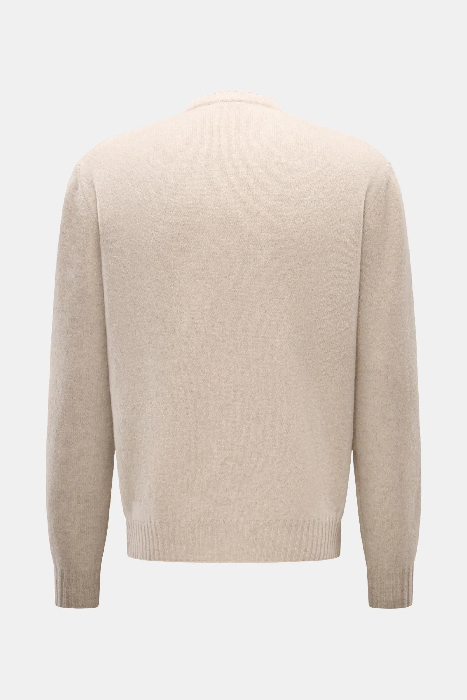 Cashmere/Wool Pocket Crew - Beige - DUNE + SALT