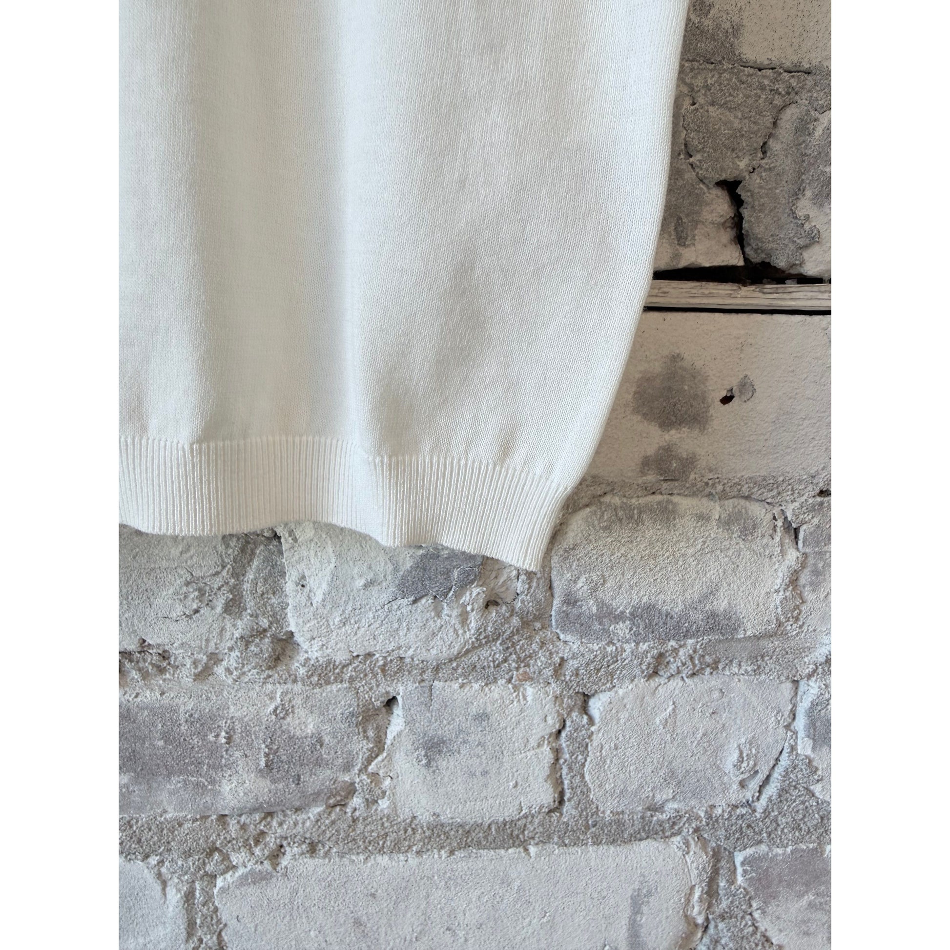 Pure Cotton Crewneck T-Shirt - White - DUNE + SALT