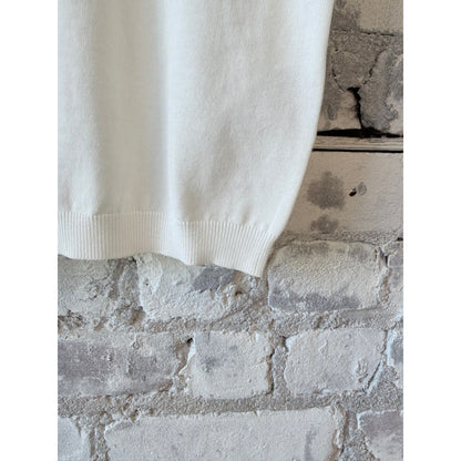 Pure Cotton Crewneck T-Shirt - White - DUNE + SALT